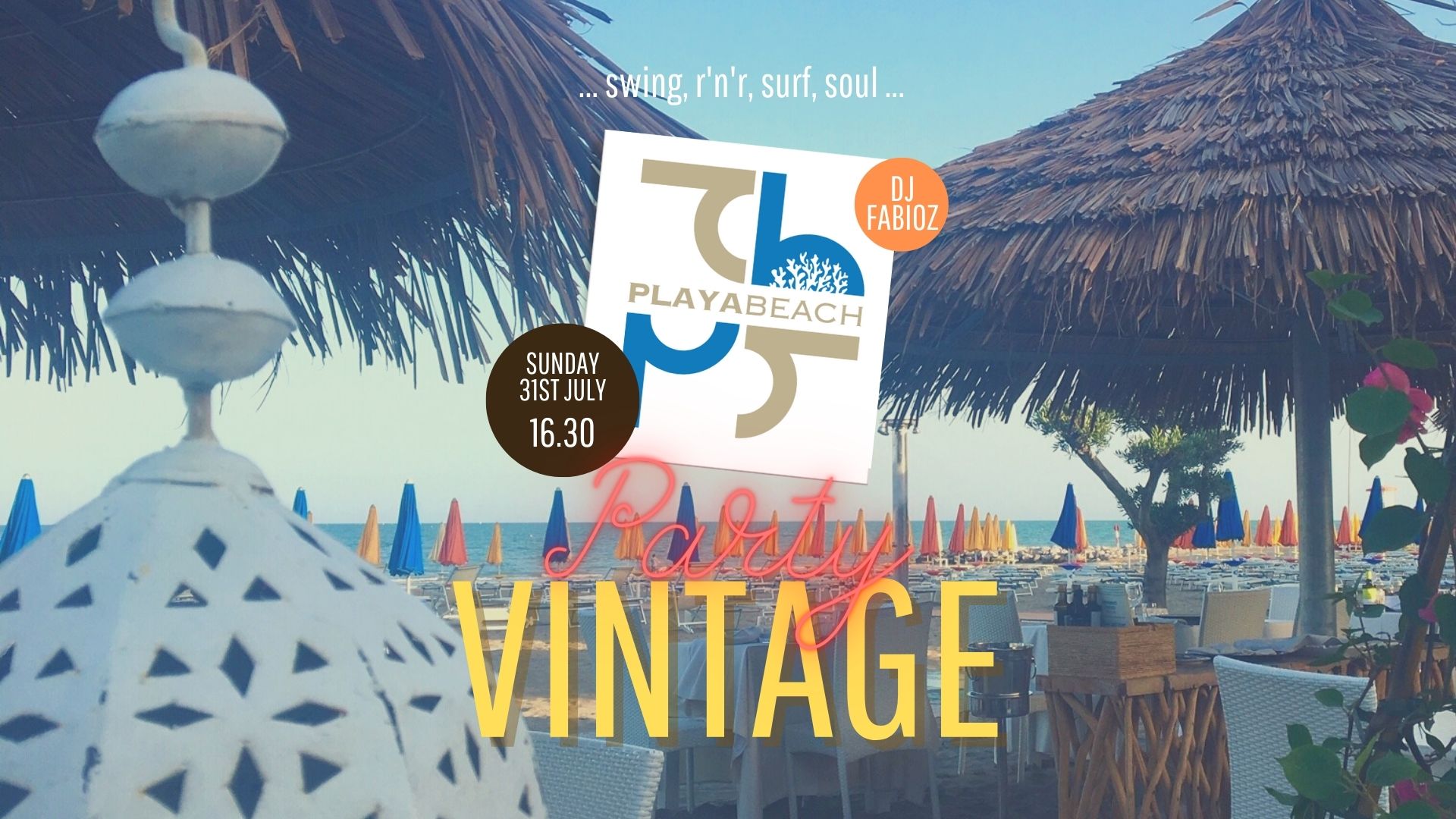 Vintage Party from swing to r'n'r, from surf to soul