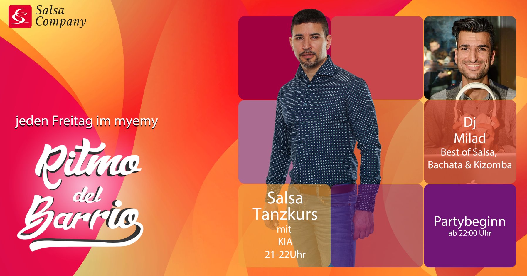 Salsa und Bachata Party im Myemy Stuttgart