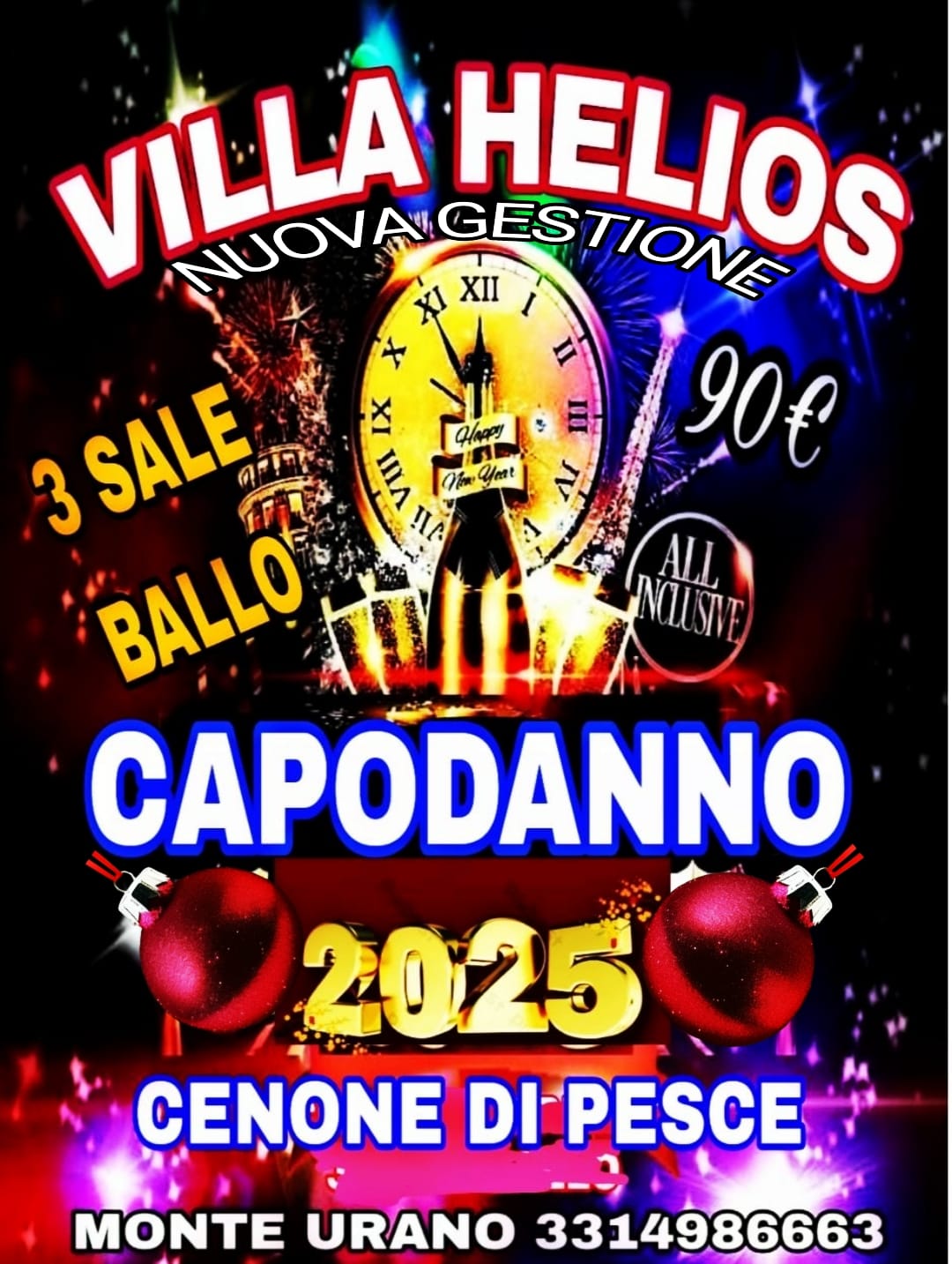 CAPODANNO VILLA HELIOS