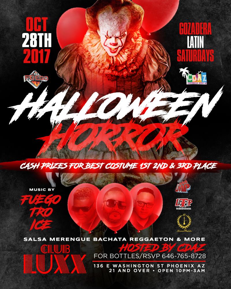 Gozadera Latin Saturdays Halloween Edition