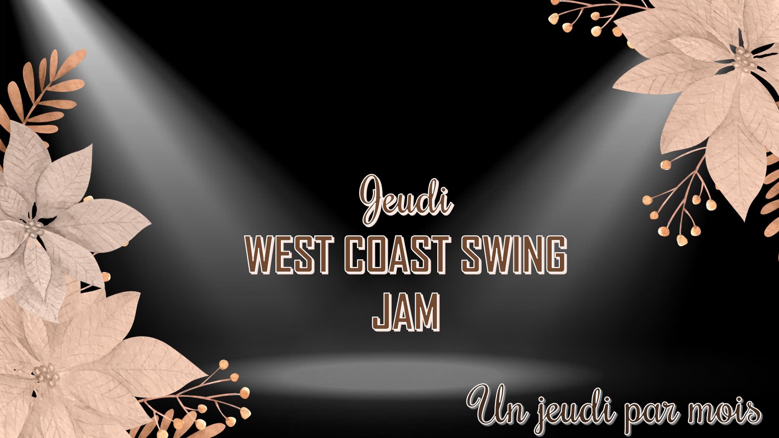Jeudi West Coast Swing Jam