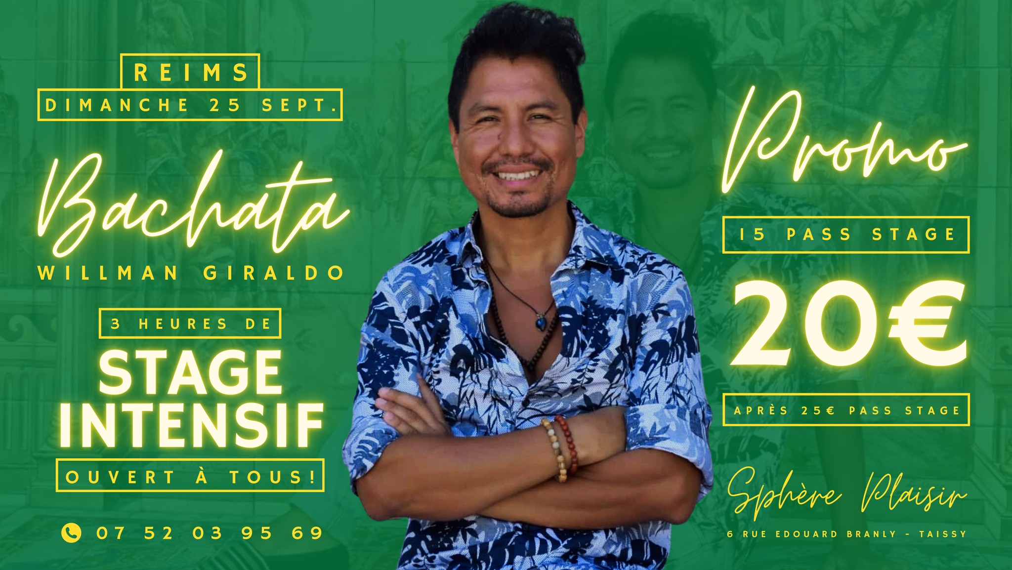 Bachata Stage Intensif #3 By Willman Giraldo
