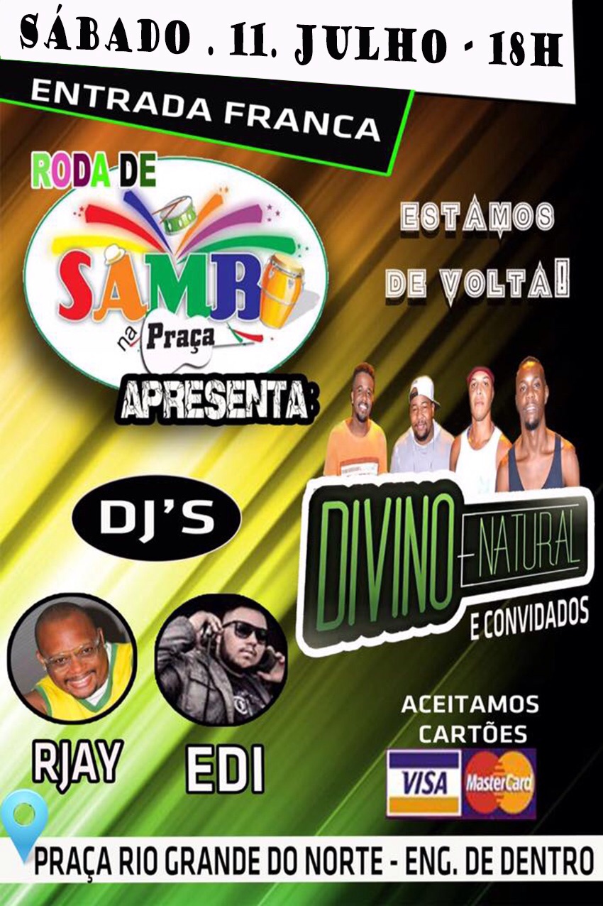 RODA DE SAMBA NA PRAÇA
