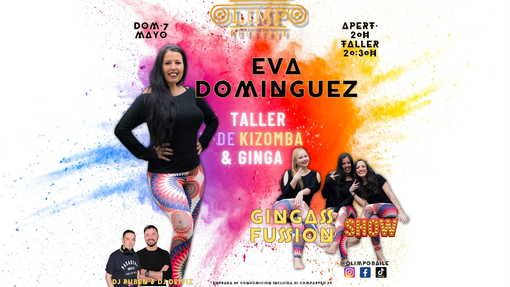 Eva Dominguez & Gingas fusión en Olimpo!