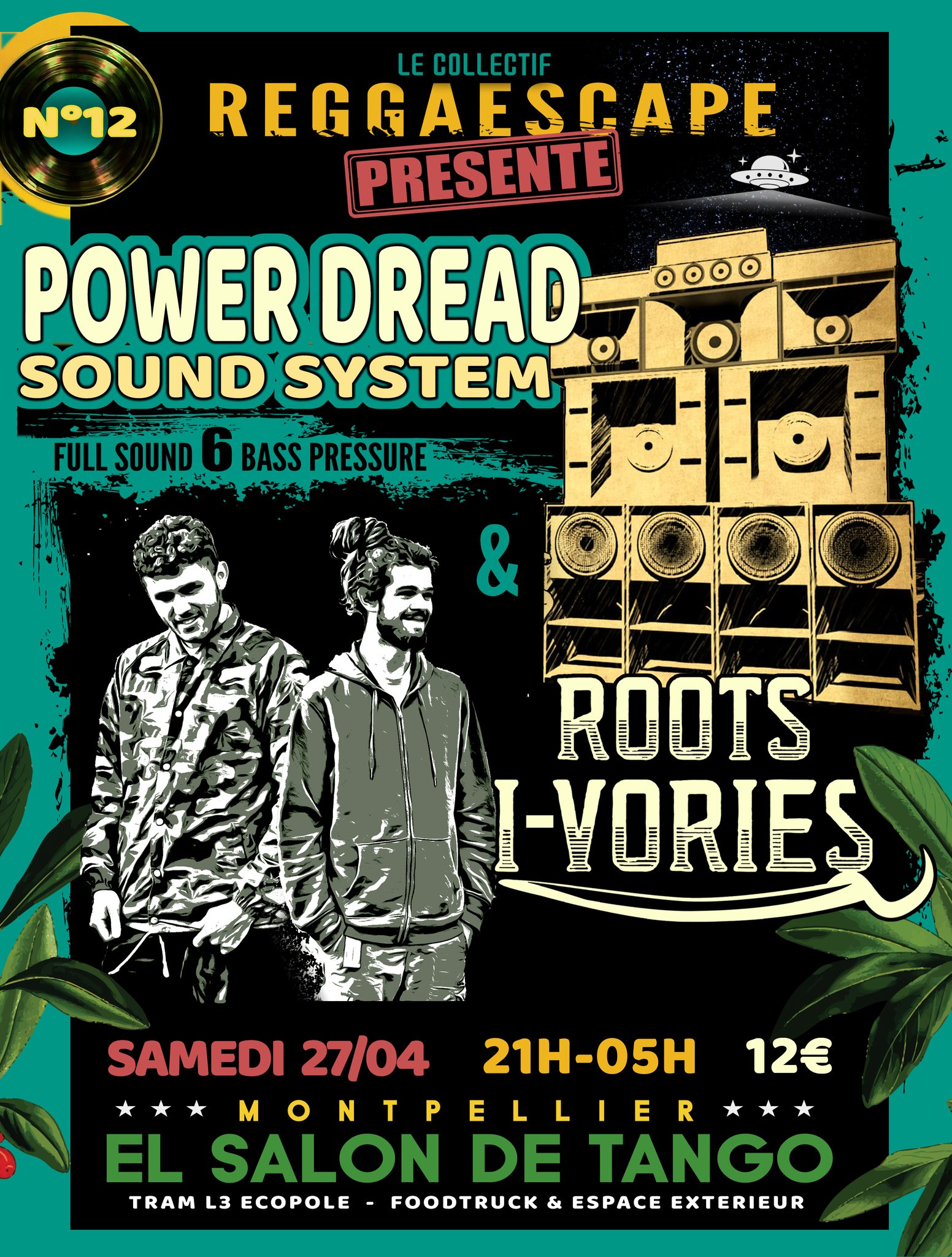 RM #12 💥⚡️POWER DREAD SOUND SYSTEM & ROOTS I-VORIES ✨🔥 YOUNG BLOOD OF DUB 🎖