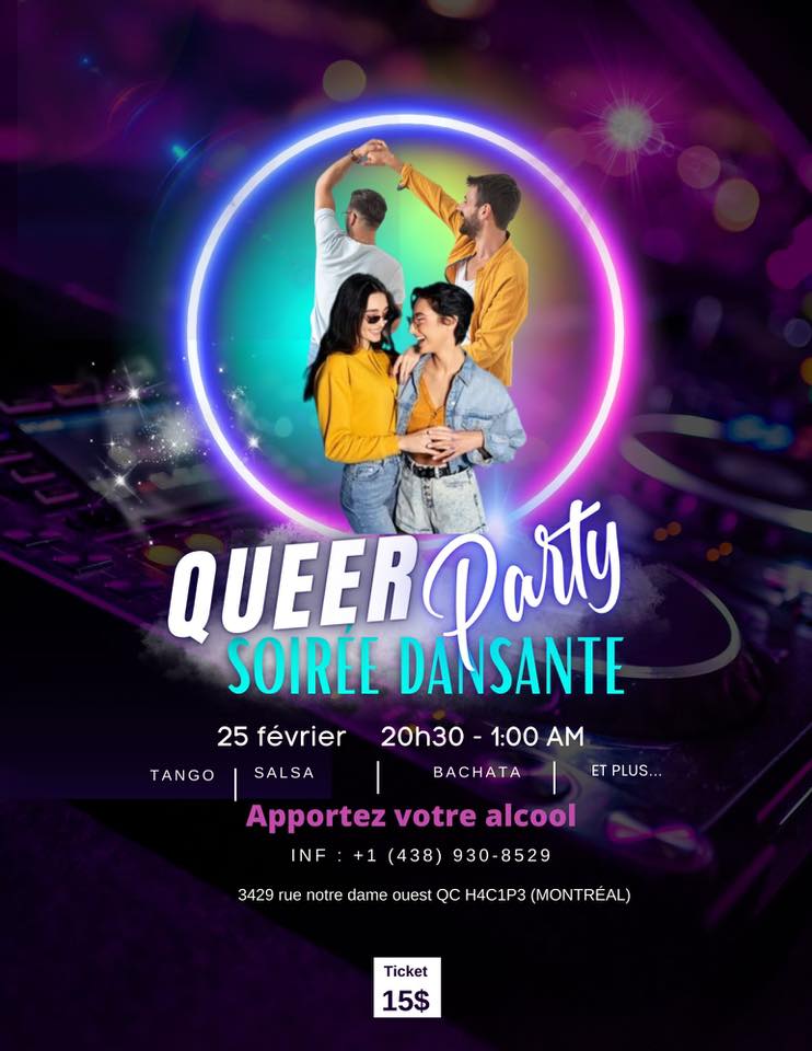 Party Queer samedi 25 février
