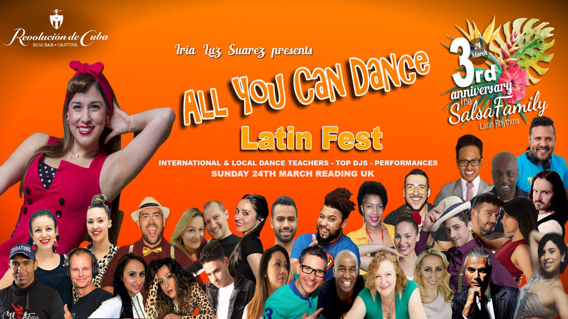 All You Can Dance Latin Fest, Reading UK 2019