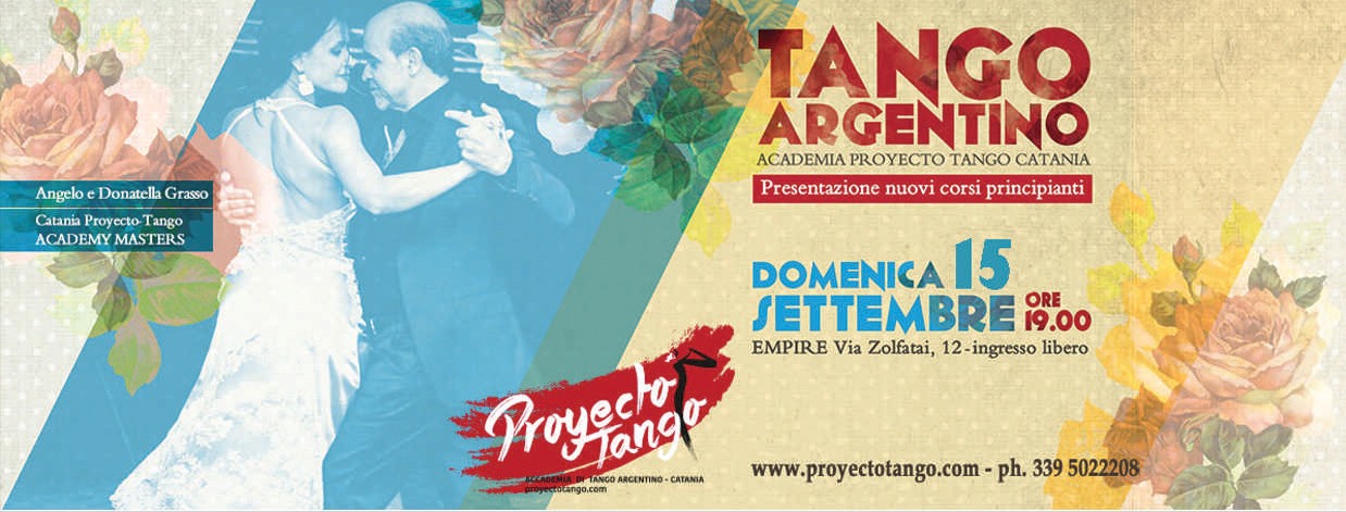 Tango Argentino - PrimiPassi principianti - lezione open 15 SET