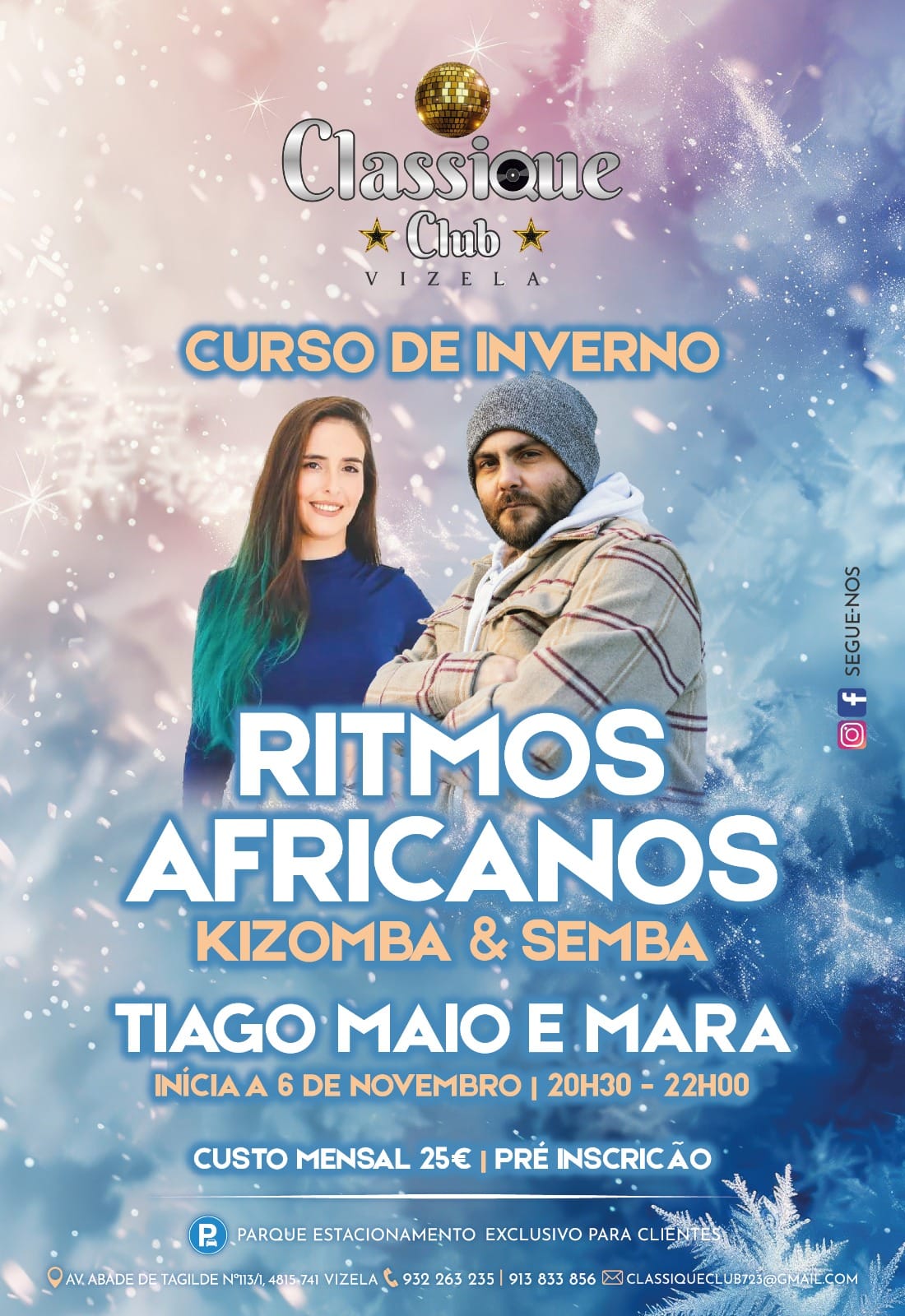 Curso de Inverno Kizomba e Semba