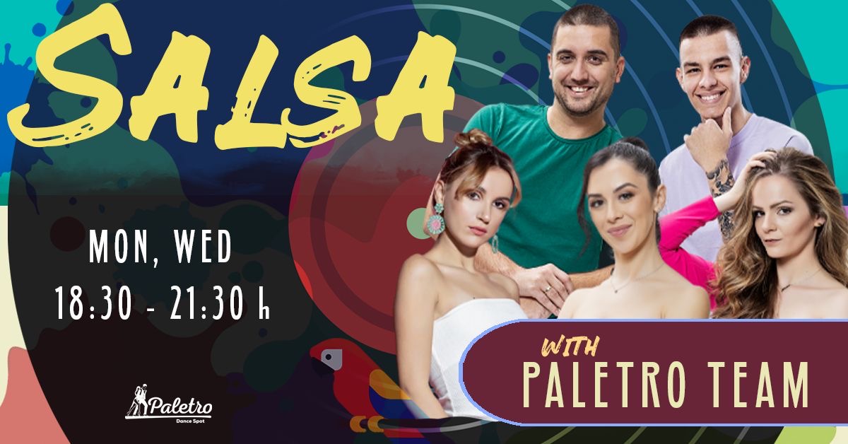 Salsa & Bachata (Regular Classes) Paletro Team