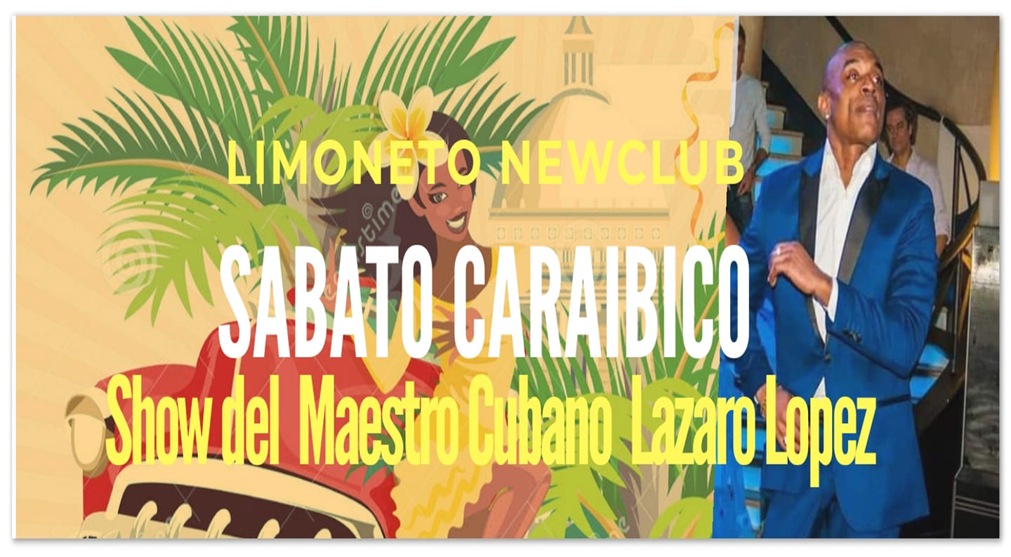 Sabato Caraibico*PreSerata Kiz*Bachata*Show Maestro Lazaro Lopez