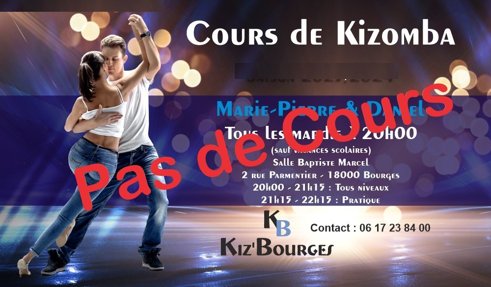 Cours de Kizomba avec Kiz'Bourges