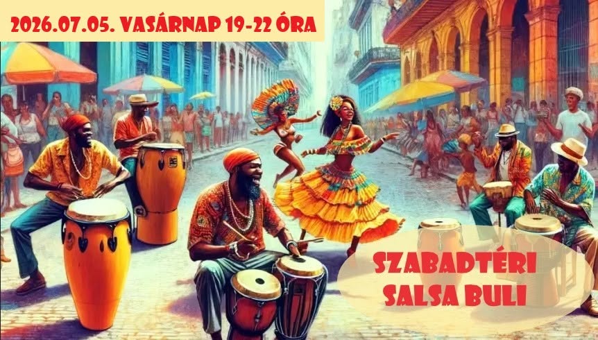 Szabadtéri salsa - Augusztus 02.
