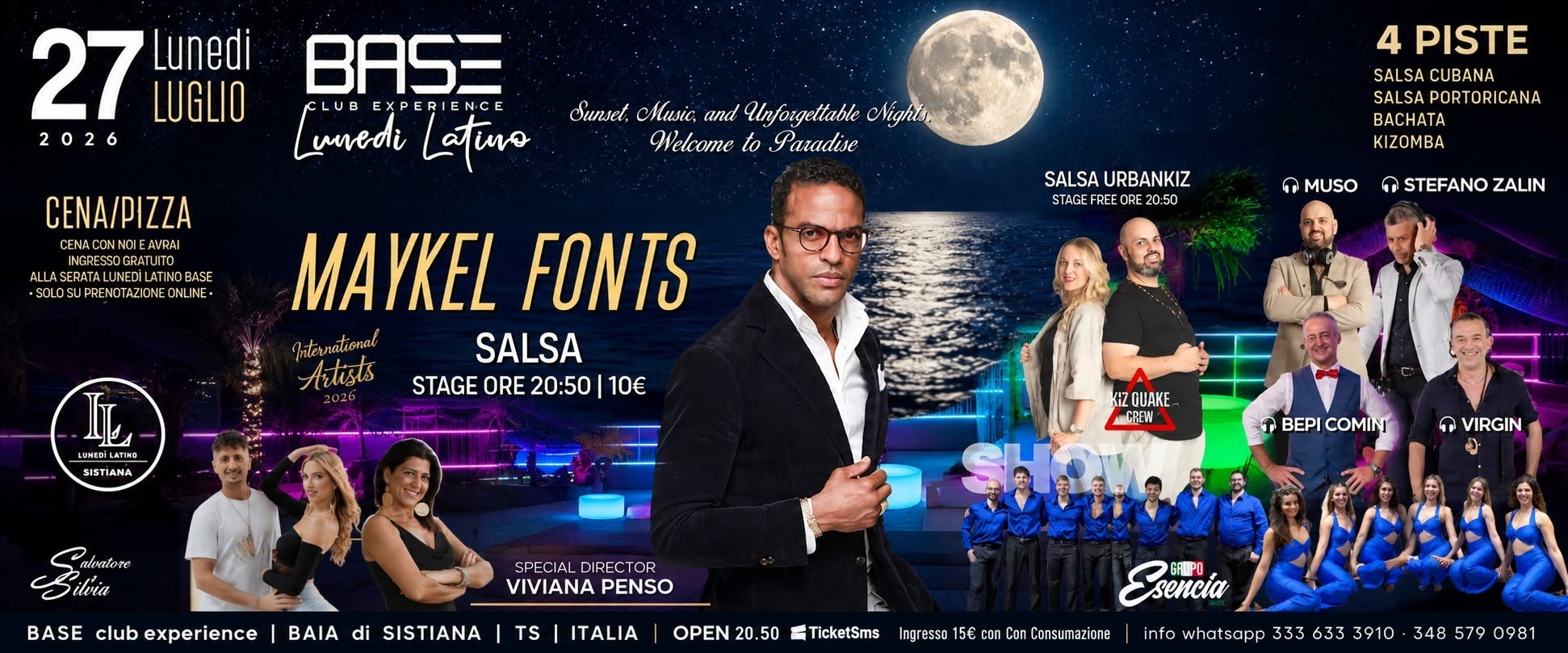 ๐๐ฎ๐ง๐๐๐ข ๐๐๐ญ๐ข๐ง๐จ ๏ผขฮ๏ผณฮ club esperience โ Baia di Sistiana โ ๐ฐ ๐ฆ๐๐๐