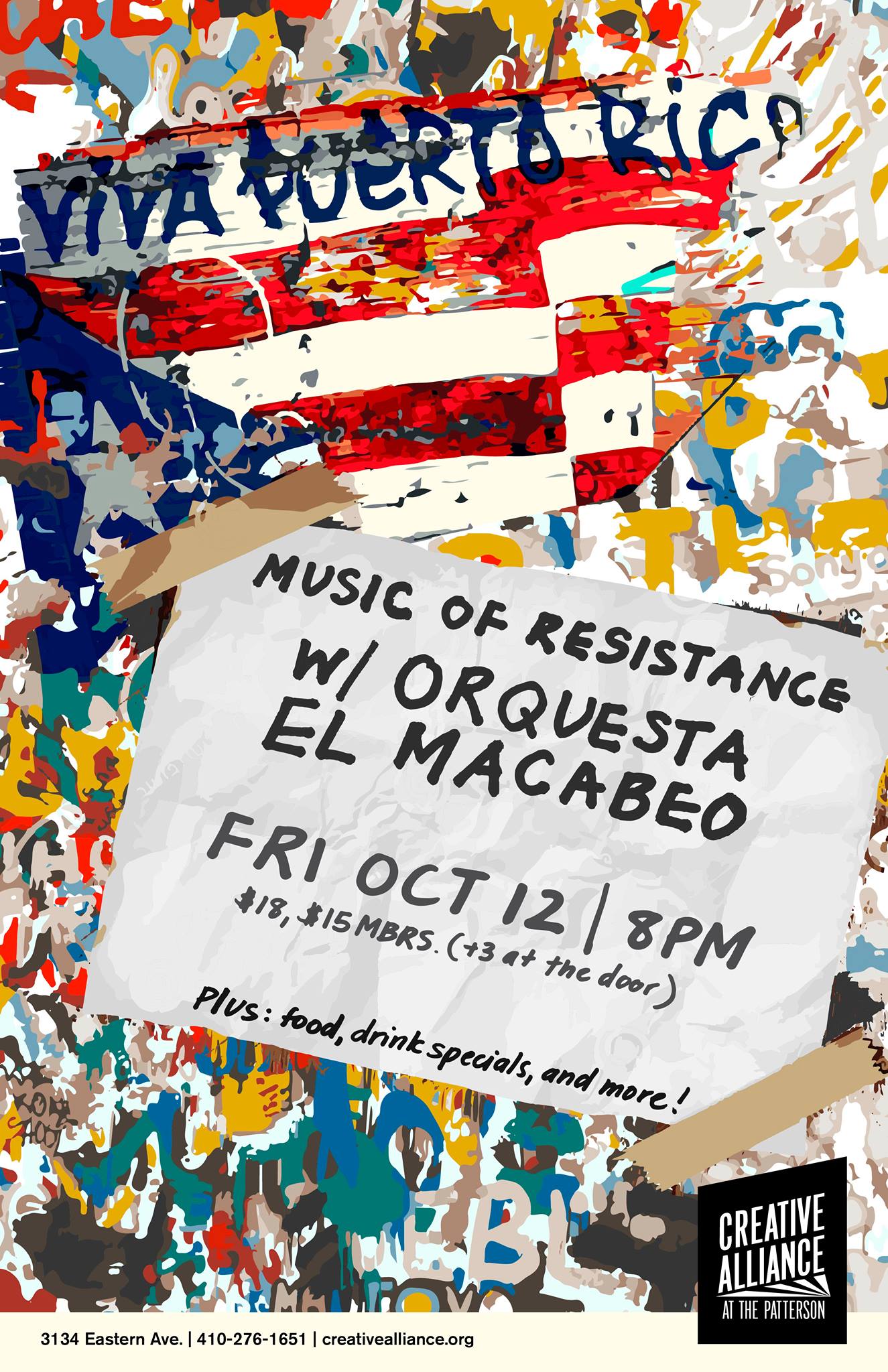 Viva Puerto Rico! w Orquesta el Macabeo