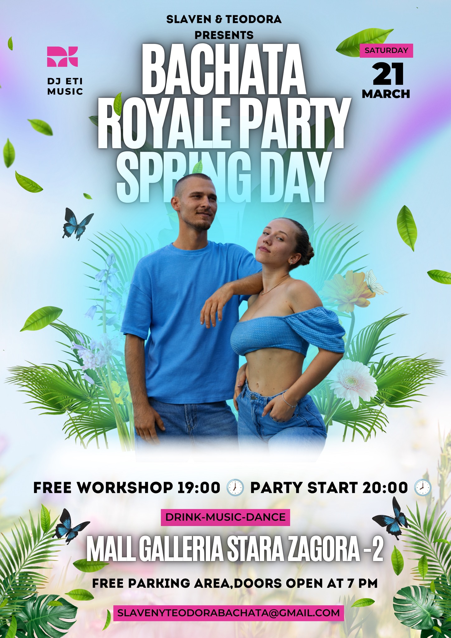 🌸Bachata Royale party Spring day🌸