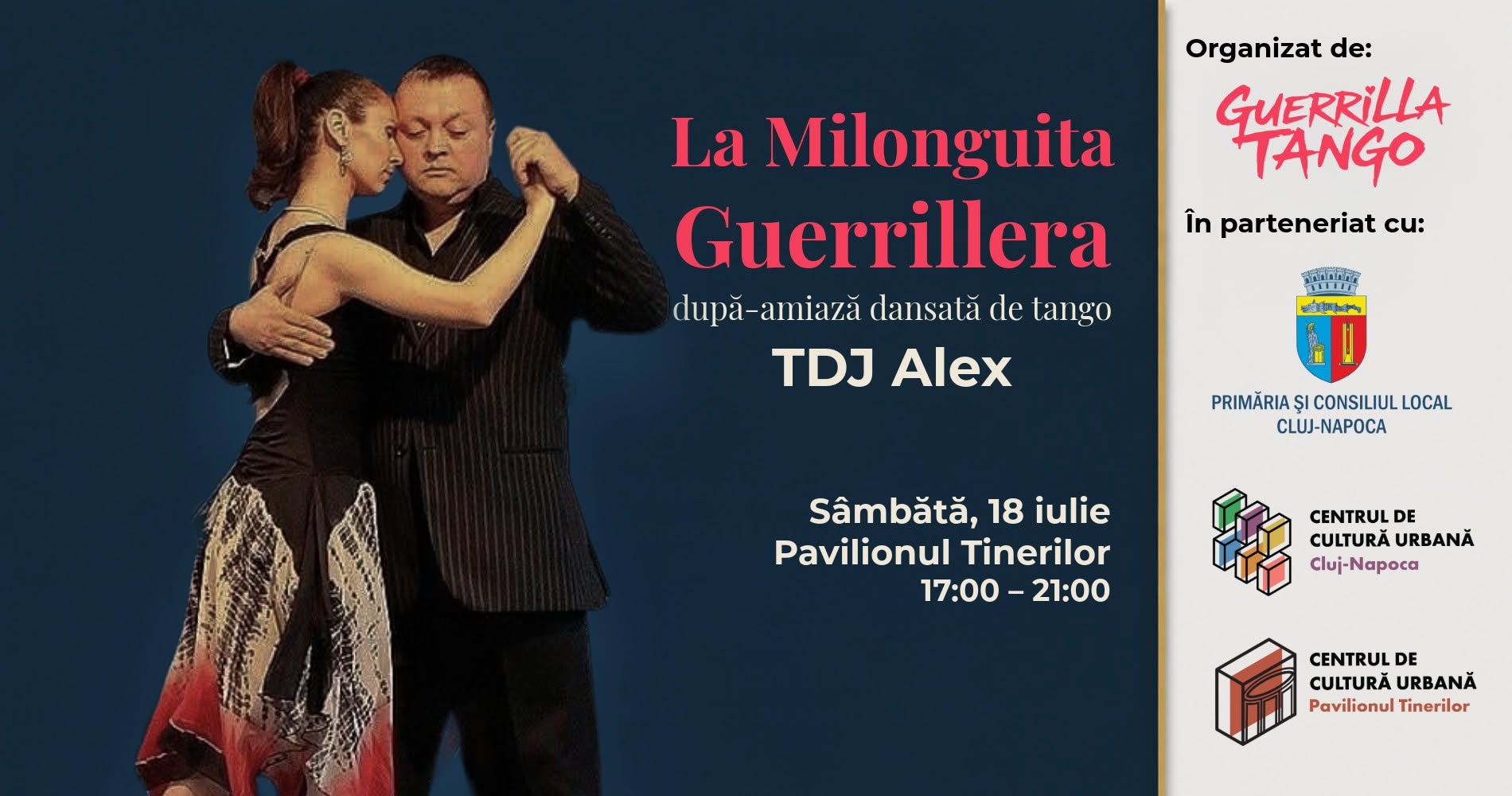La Milonguita Guerrillera după-amiază dansată de tango