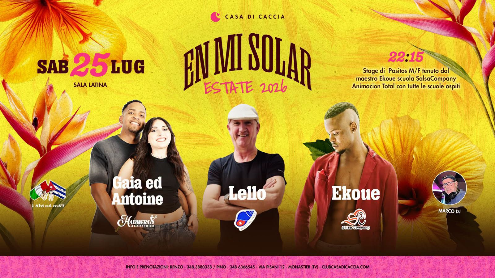 SABATO 25 LUGLIO_SALA LATINA