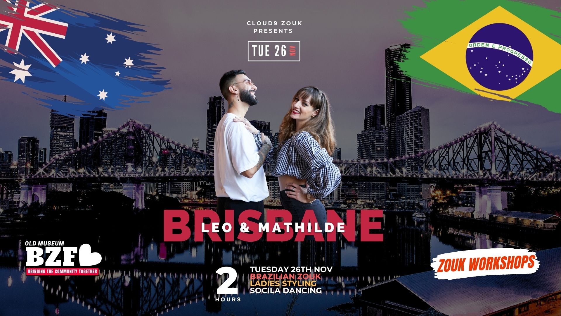 Leo & Mathilde - Tuesday workshop & Social post BZF 2024