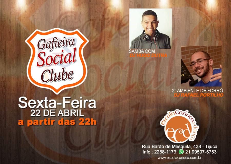 Gafieira Social Clube - Samba com Forró!