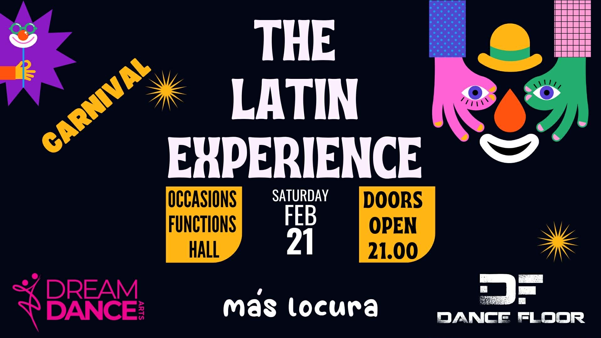 The Latin Experience Masqué Party