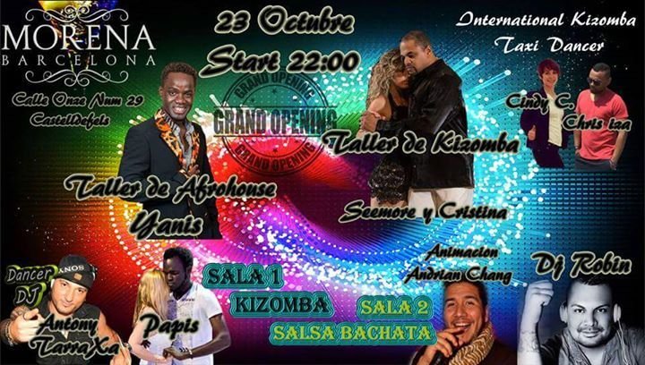Mega Fiesta De Inauguración De La Morena En 2 Salas