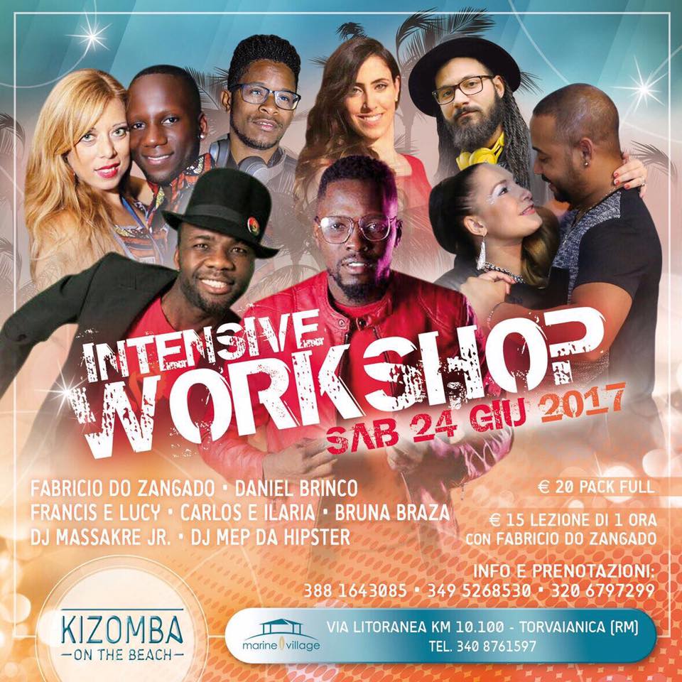 Kizomba On The Beach * Intensive Workshop Kizomba e Semba