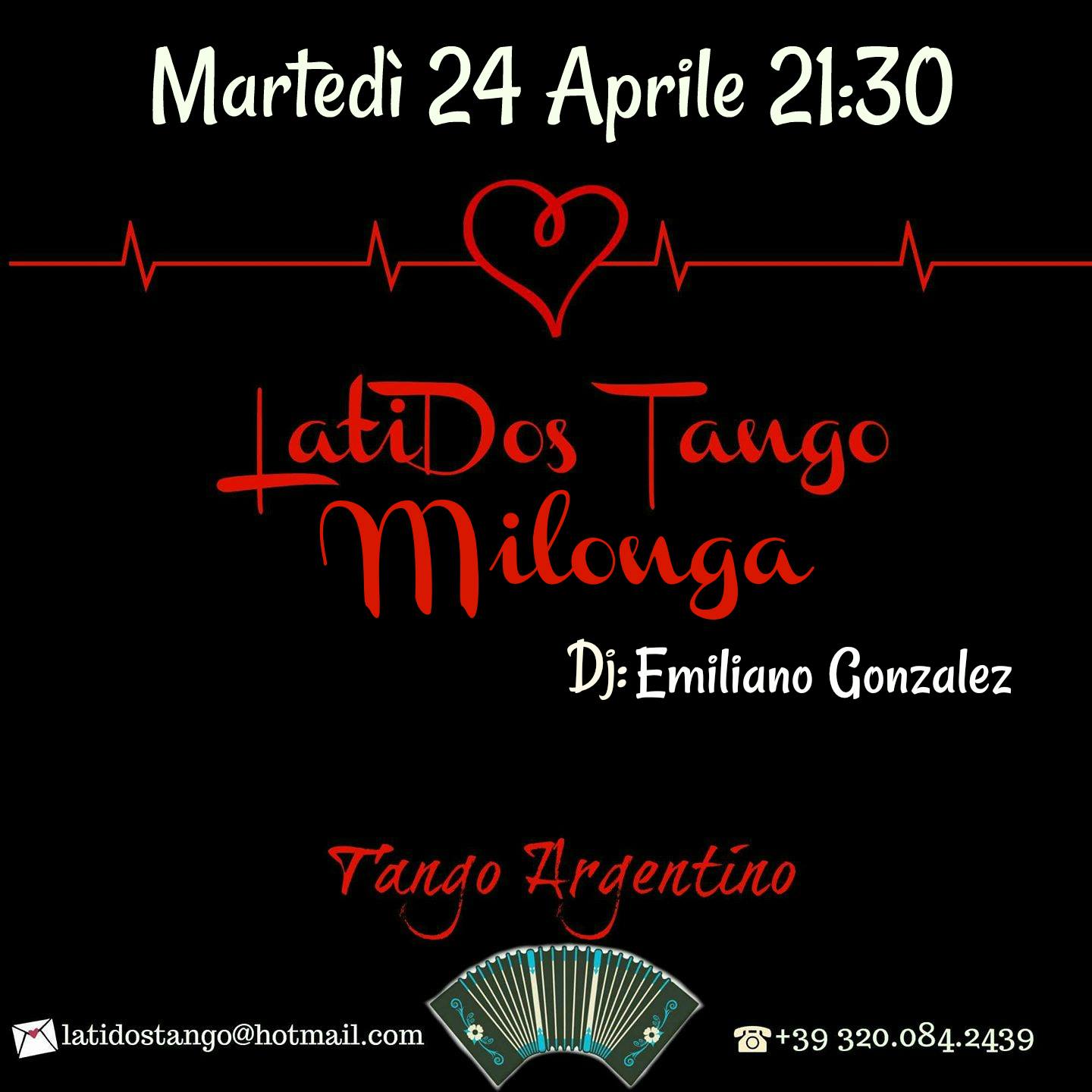 LatiDos Tango Milonga - Dj Emiliano Gonzalez