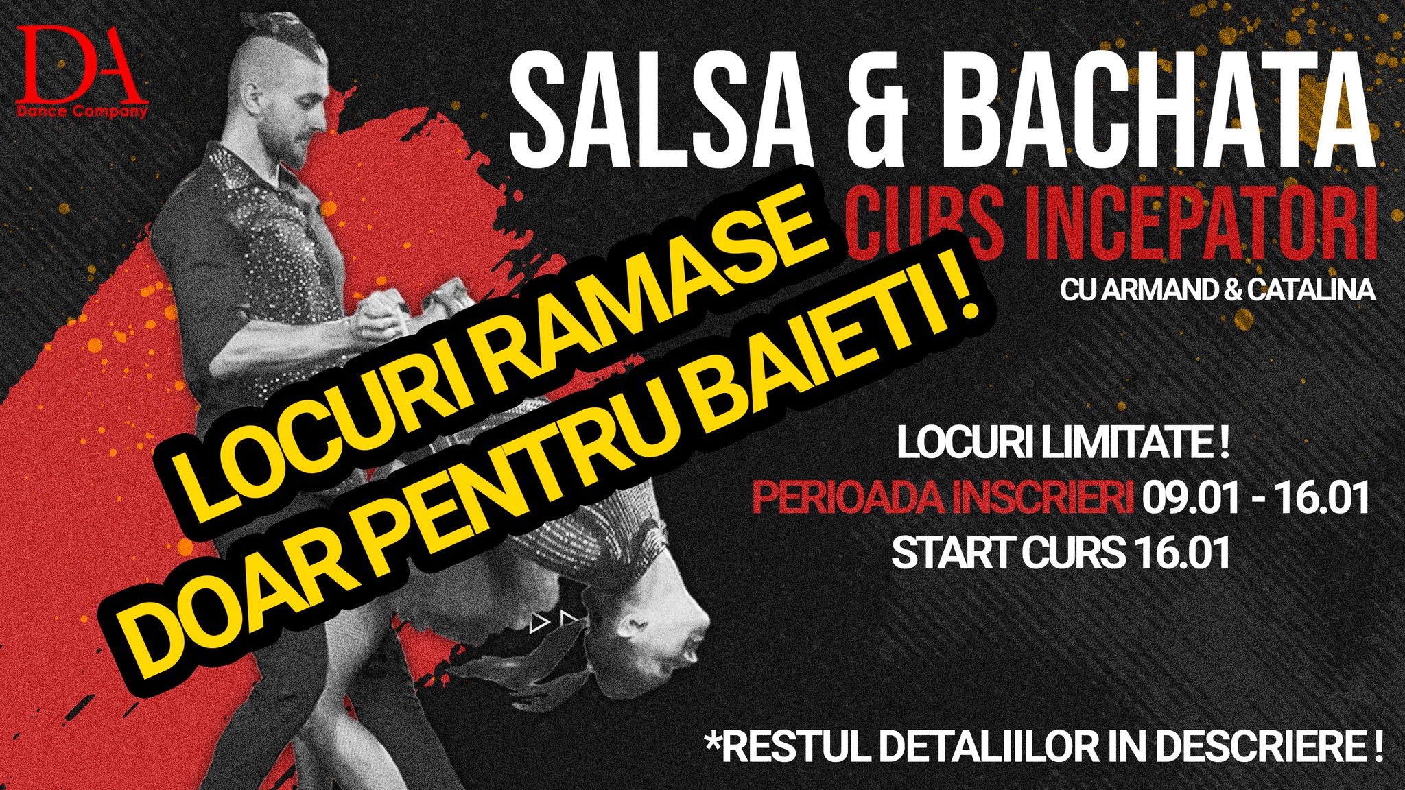 Cursuri Incepatori - Salsa & Bachata