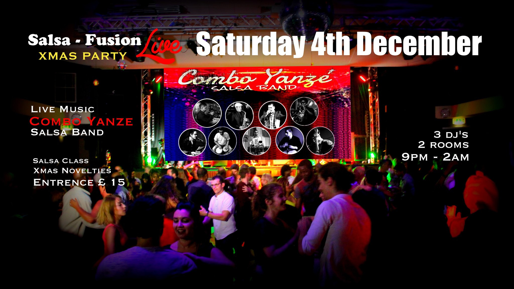 Salsa - Fusion Live XMAS PARTY