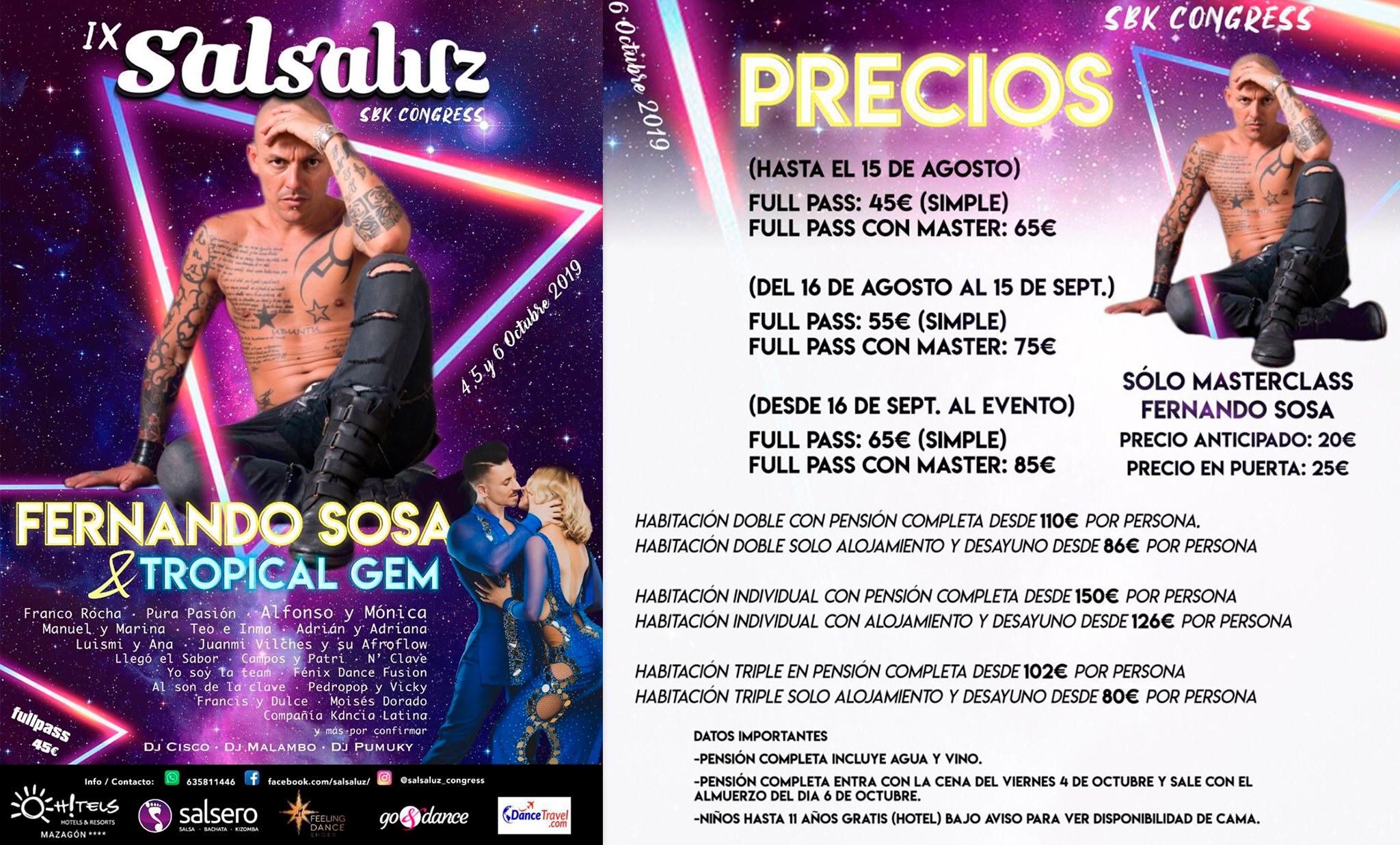 IX Salsaluz SBK Congress - Son Salseros Punto de Venta Oficial