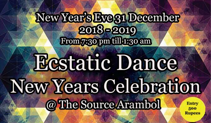 New year Ecstatic Dance Celebration at The Source Arambol