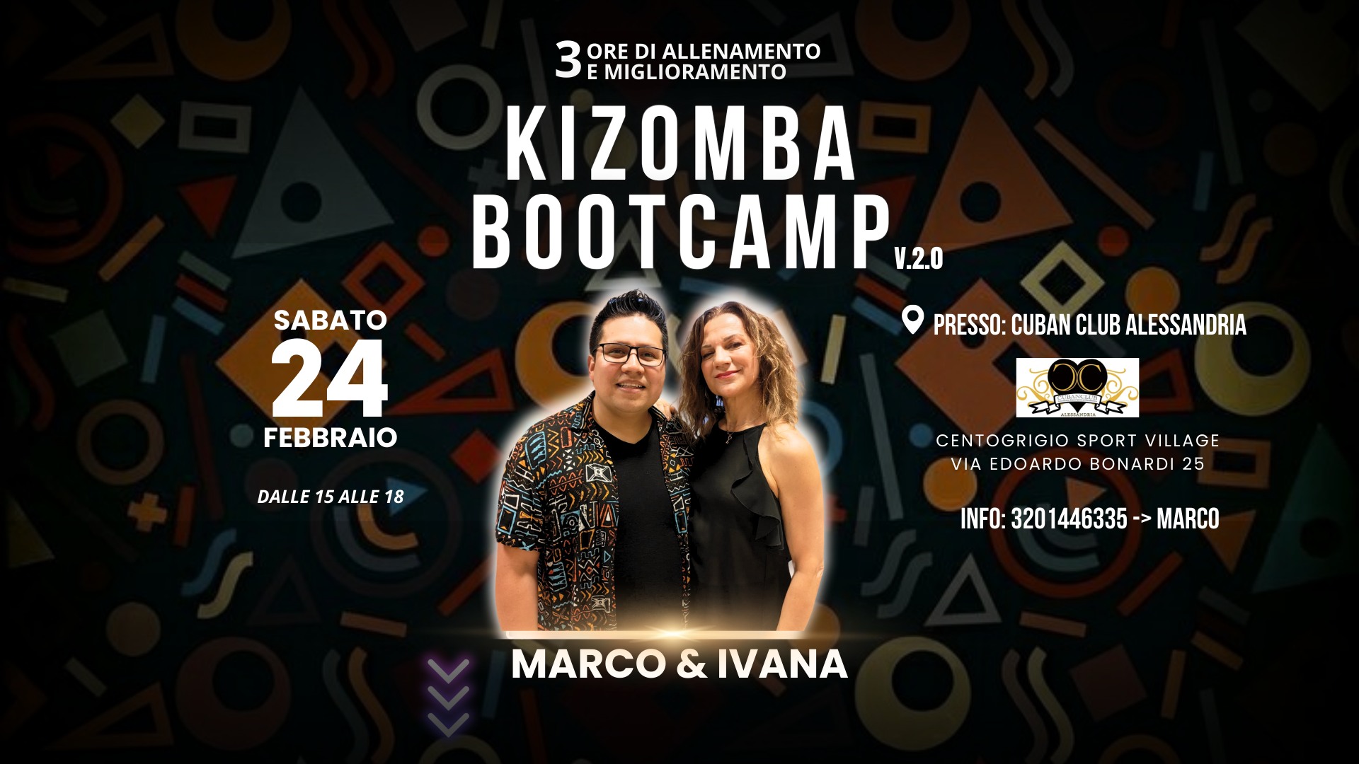 Kizomba Bootcamp v.2.0 - Marco e Ivana