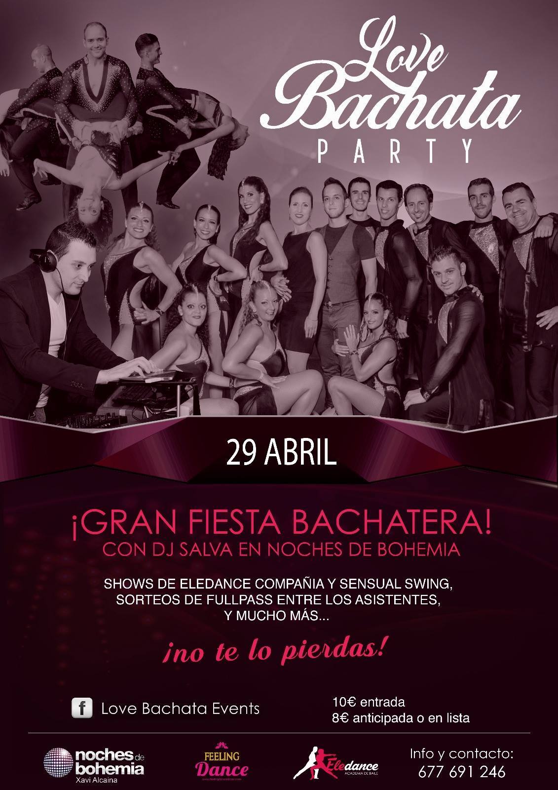 Love Bachata Party 29-4-2017
