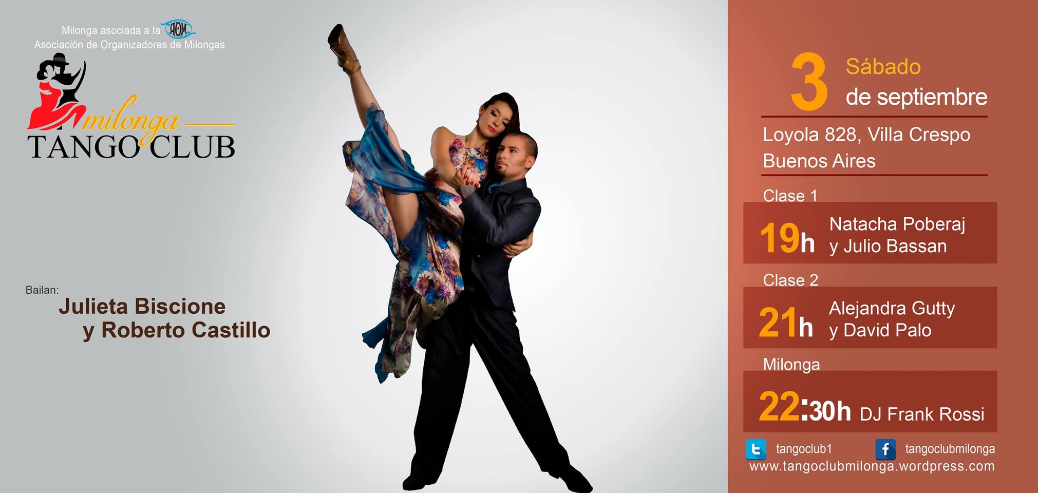 Tango Club: ¡bailan Julieta Biscione y Roberto Castillo!