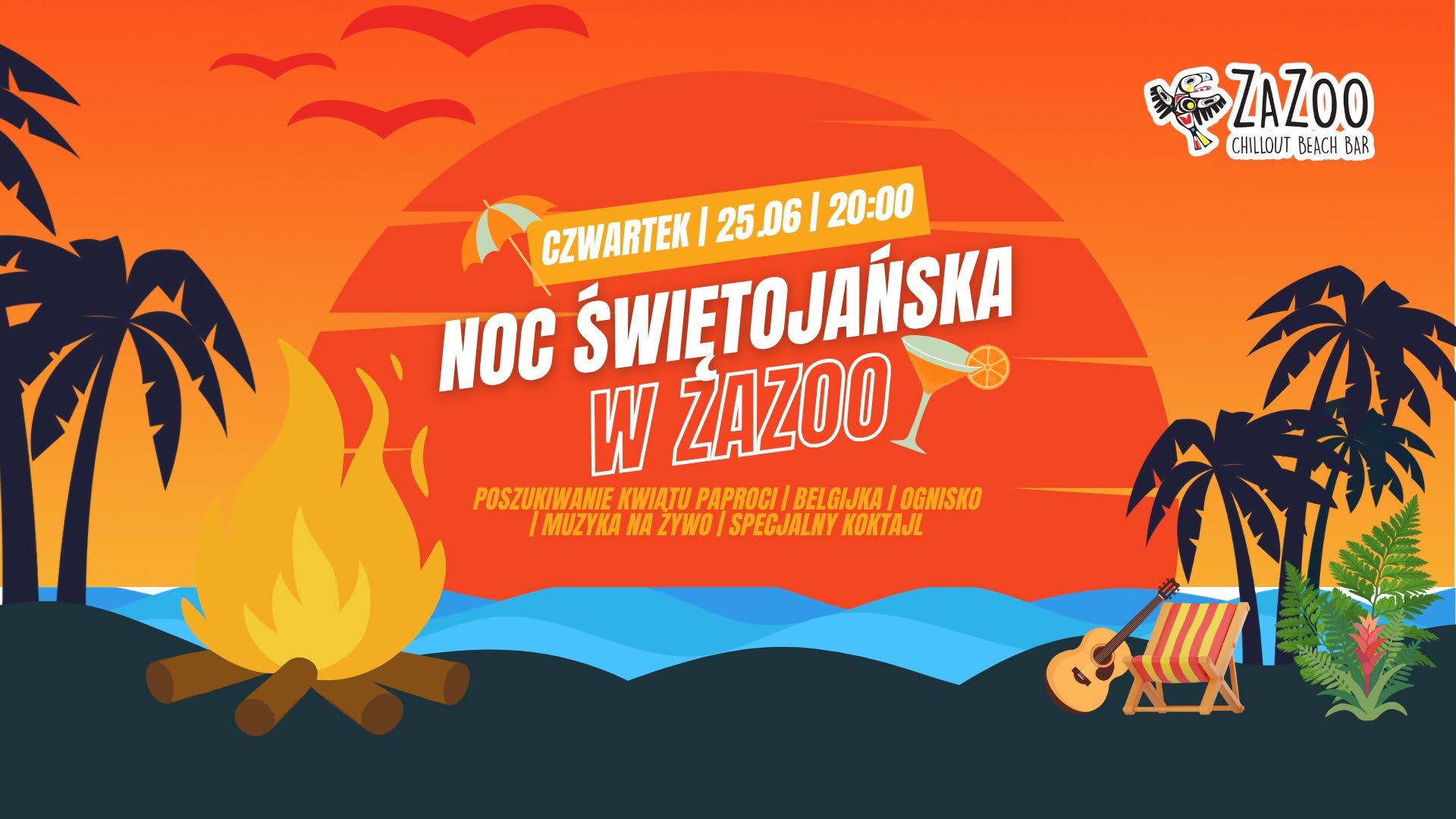 NOC ŚWIĘTOJAŃSKA w ZaZoo! 🌿🔥💃🏻 25.06 20:00