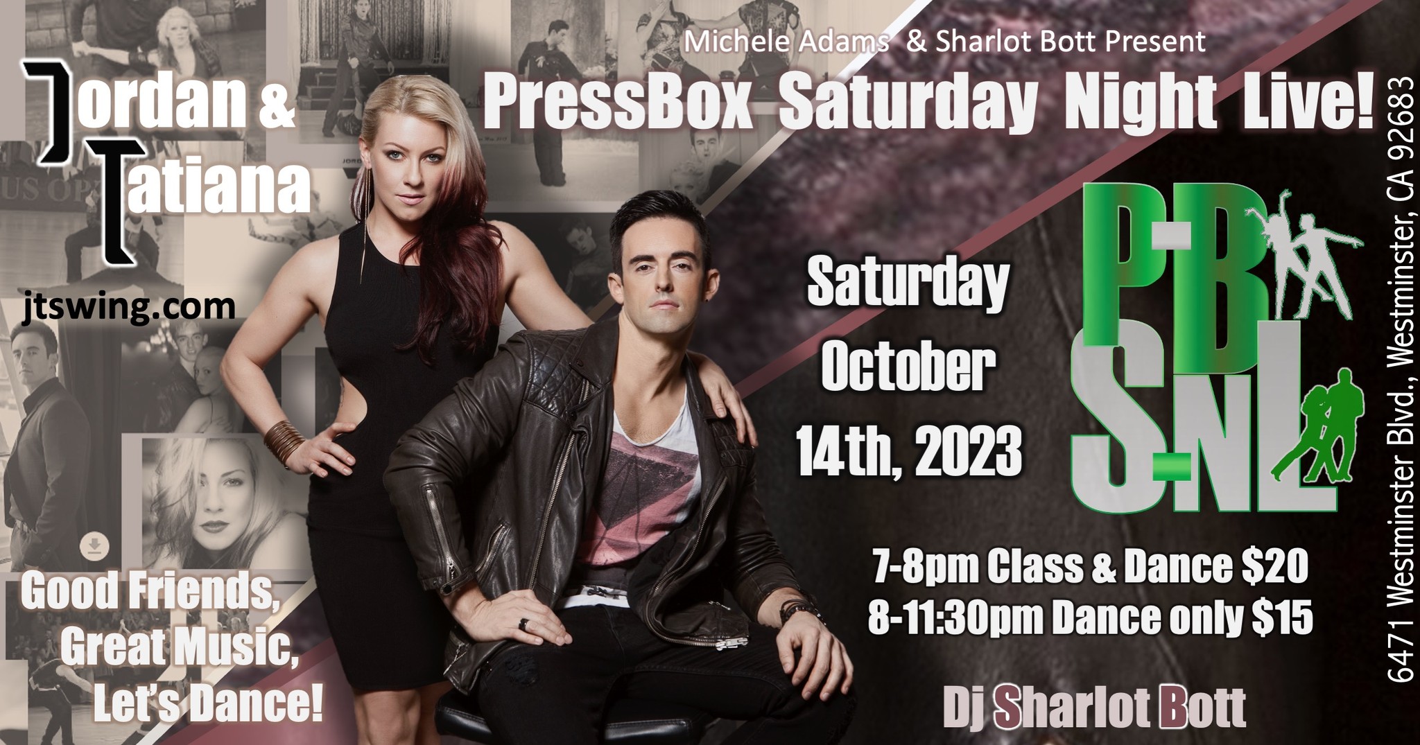 PressBox Saturday Night Live Presents Jordan & Tatiana
