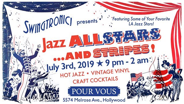 L.A Jazz All-Stars & Stripes at Swingtronic!