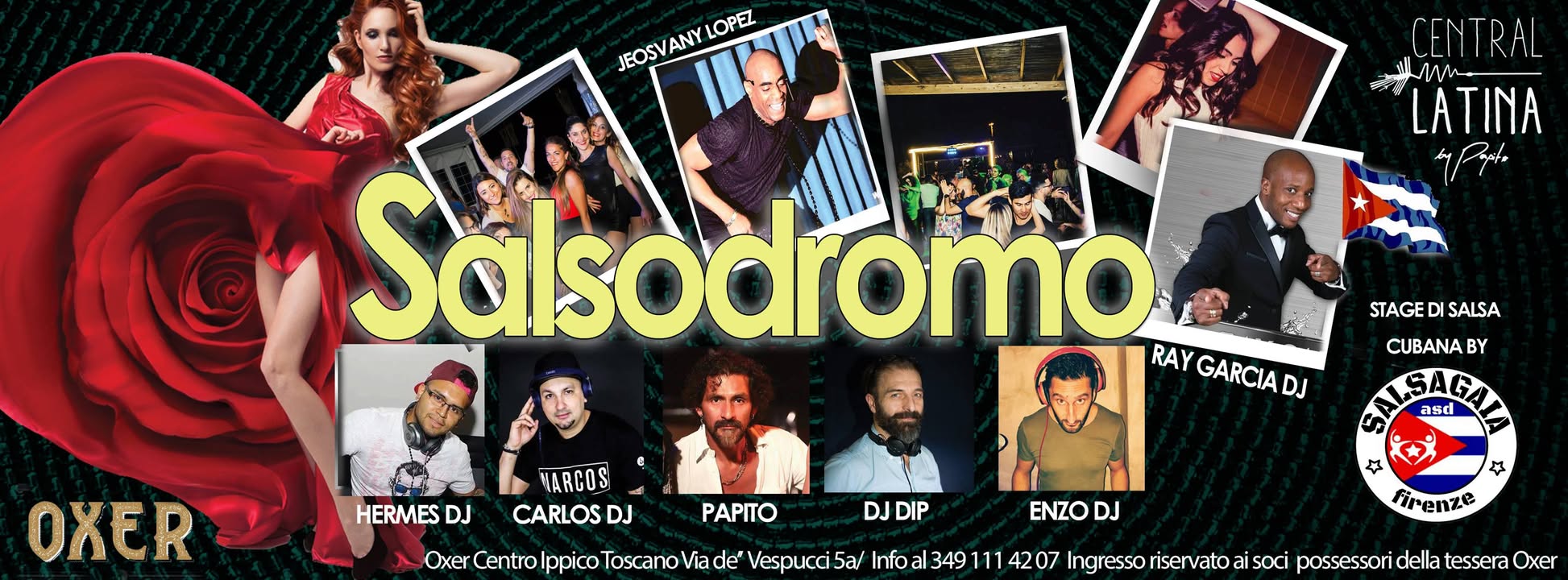 Salsodromo il sabato latino al Oxer by Central Latina