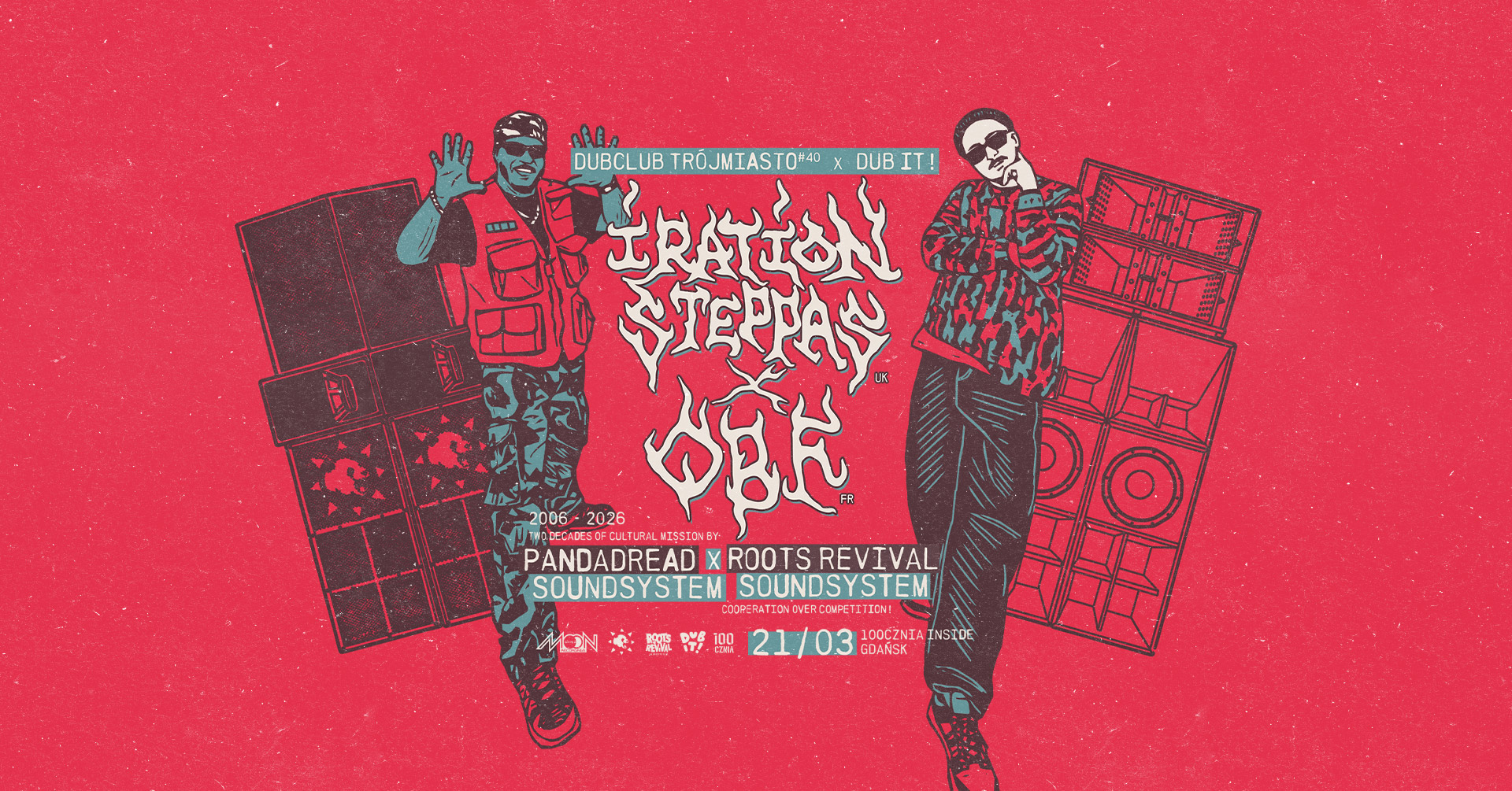 Dub Club Trójmiasto x Dub It! x Iration Steppas x OBF x Pandadread x Roots Revival