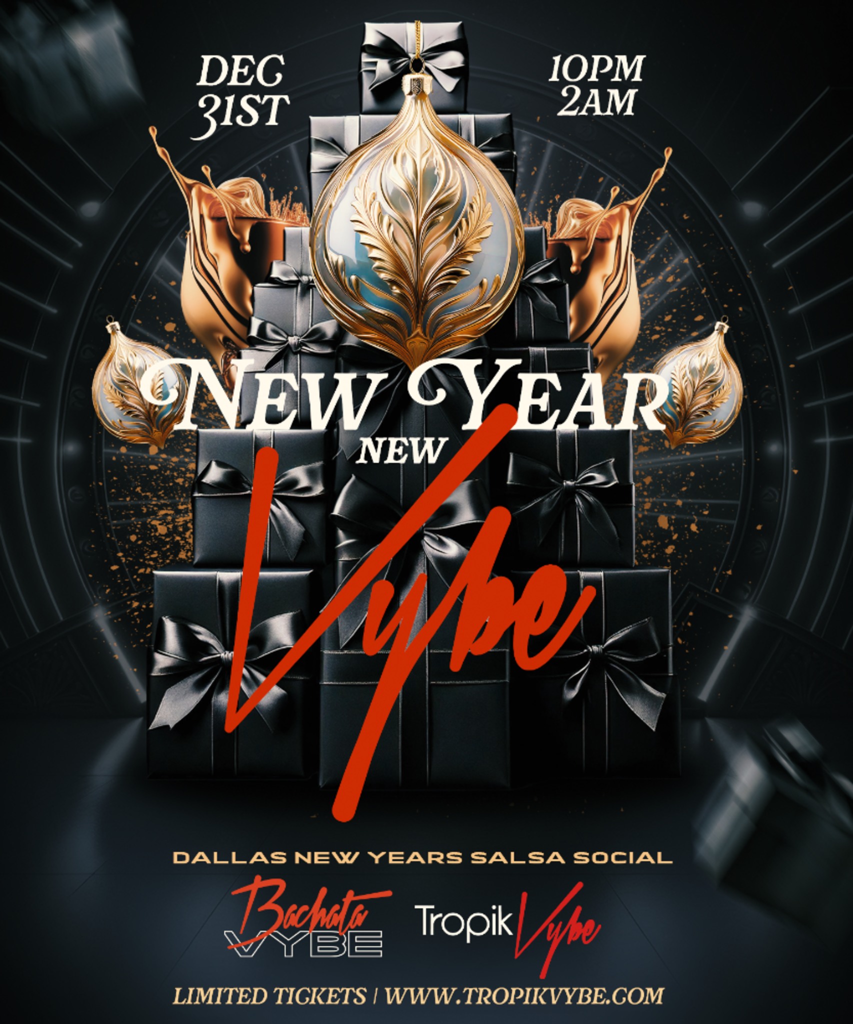 New Year, New Vybe Dallas New Years Salsa Social