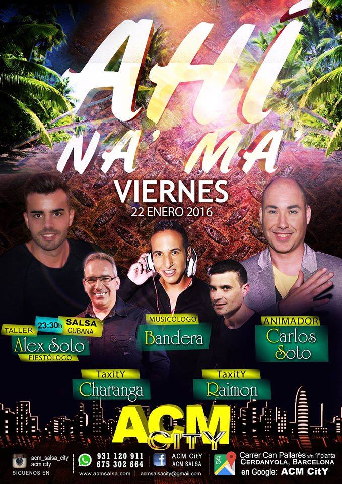 ESTE VIERNES NOS VAMOS A ACM CITY!!