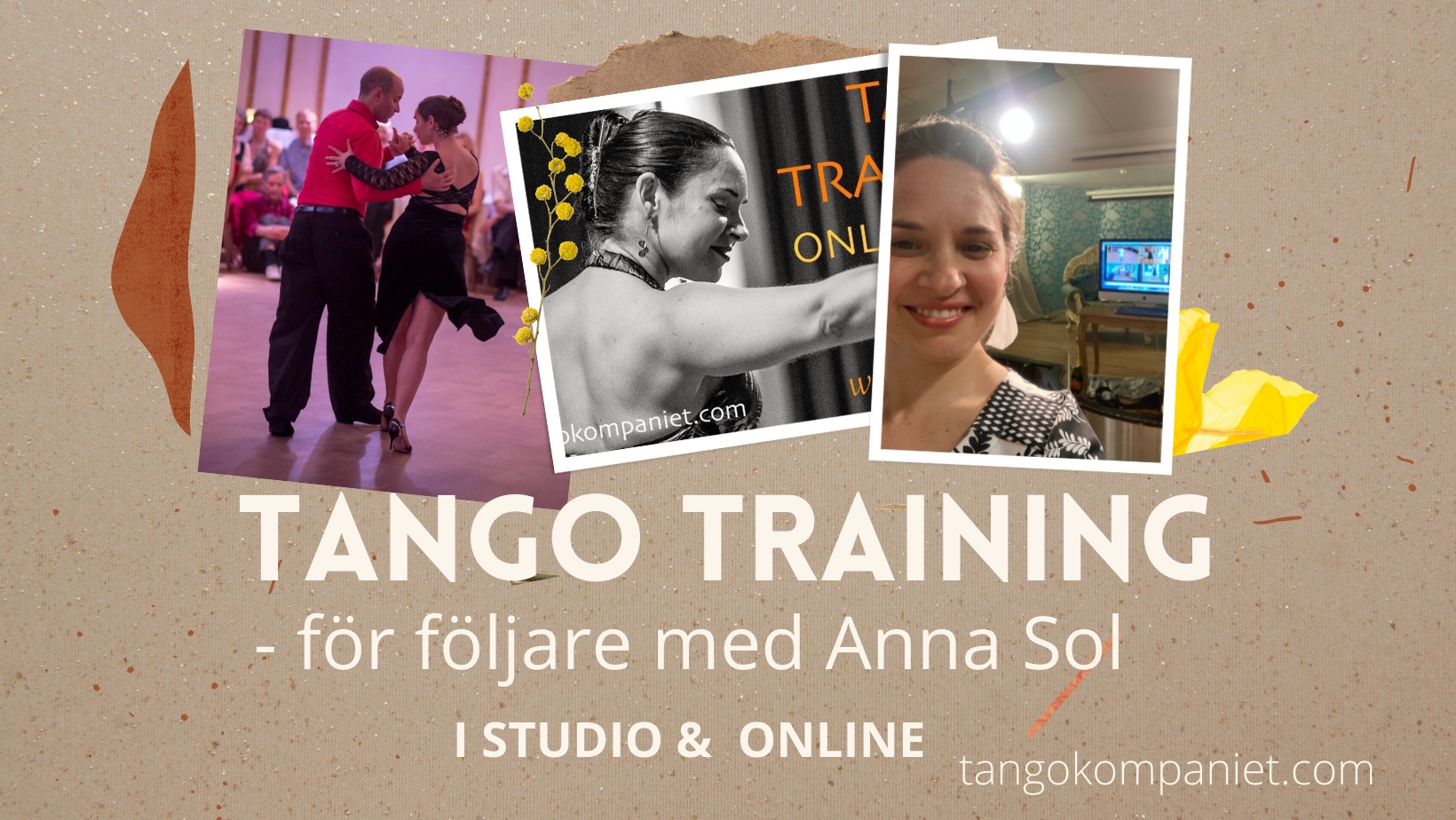 Tango Training för följare med Anna Sol Tango Followers Training with Anna Sol