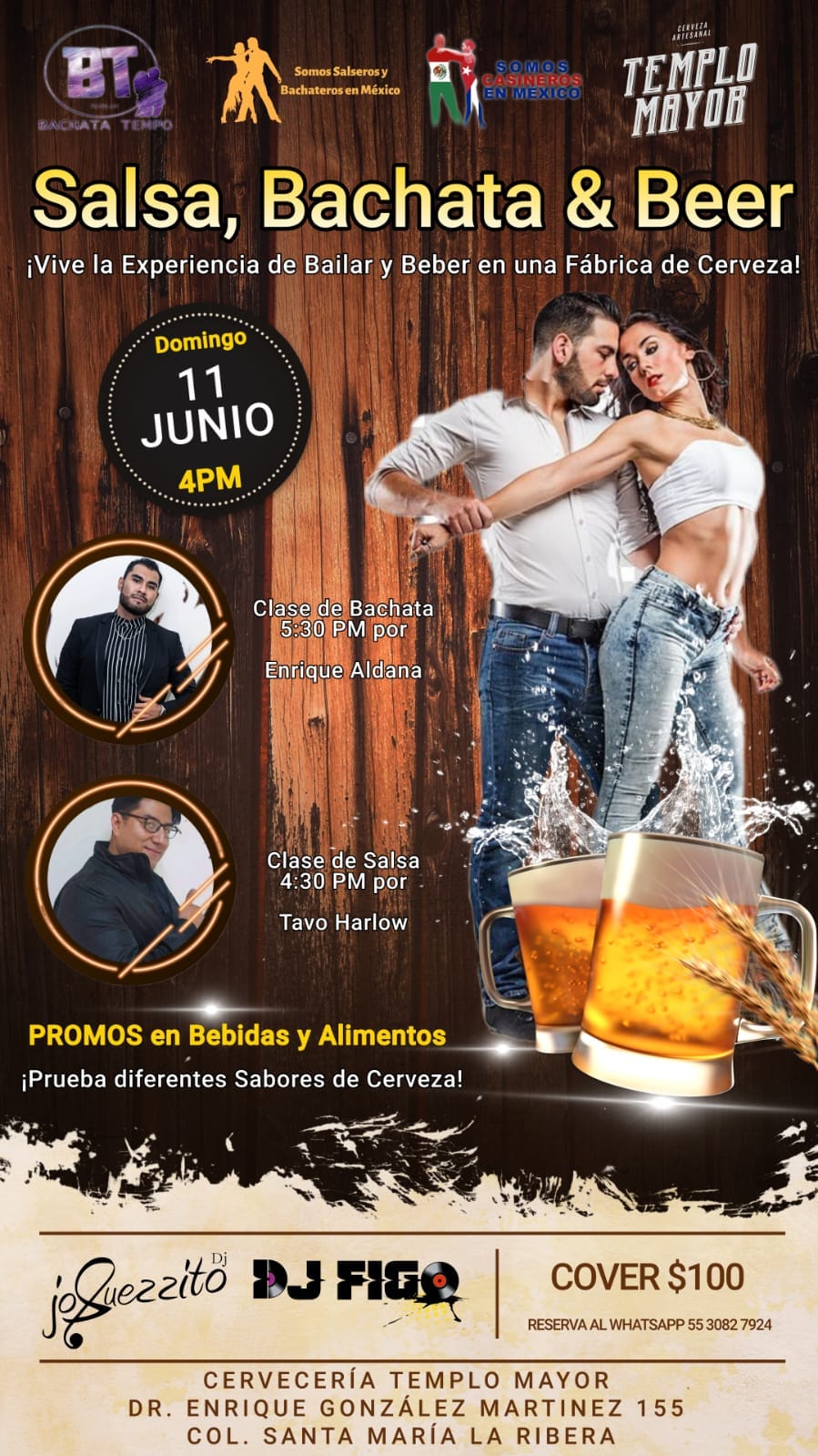 Salsa, Bachata & Beer