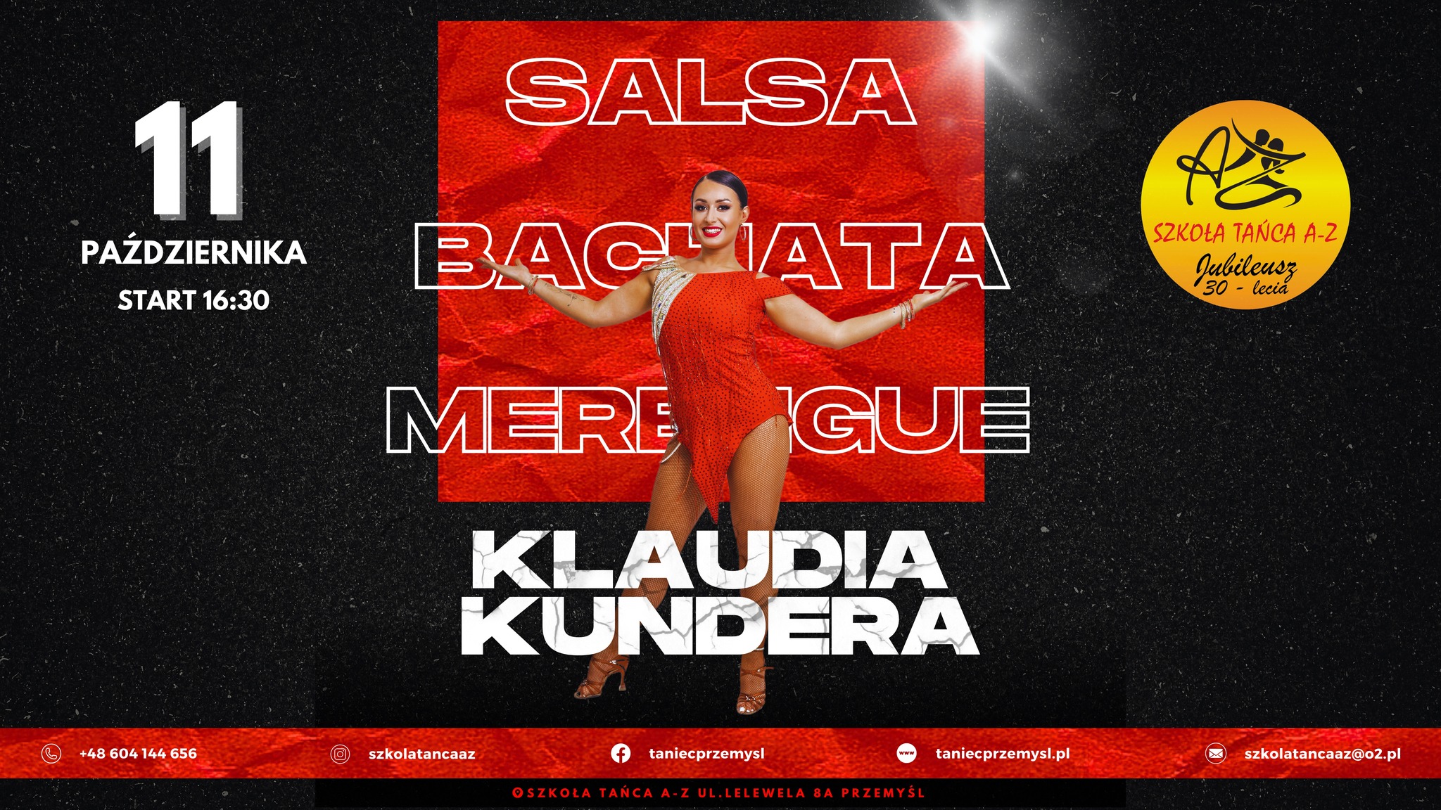 Warsztaty SALSA BACHATA MERENGUE z Klaudia Kundera