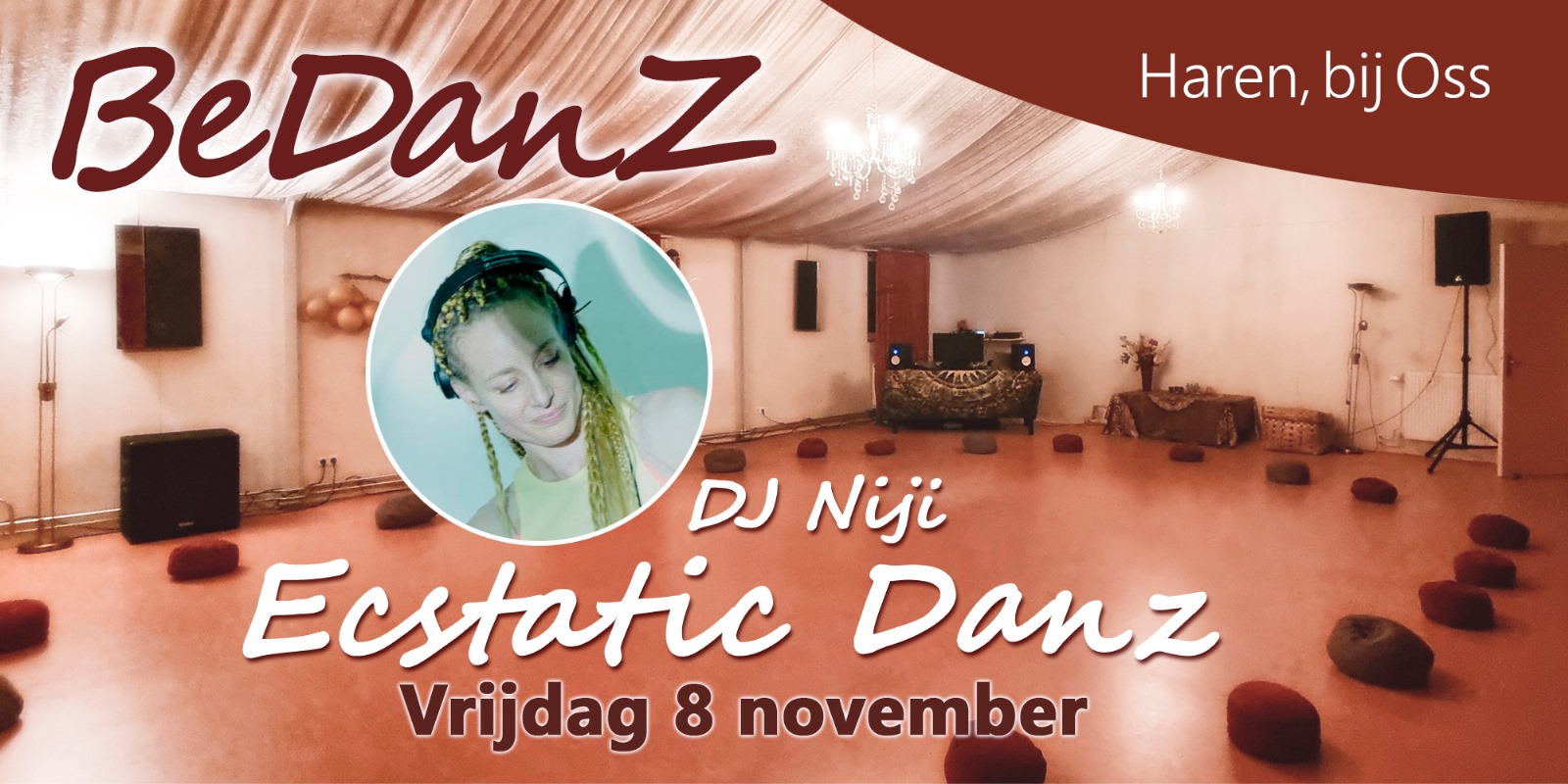 Ecstatic DanZ in Haren (Oss) met DJ Niji