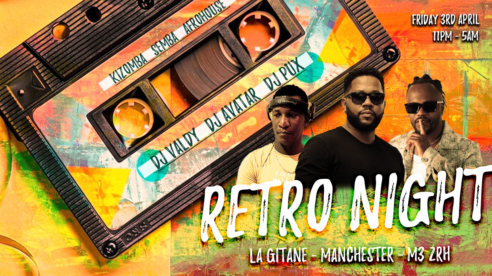 RETRO KIZOMBA NIGHT MANCHESTER