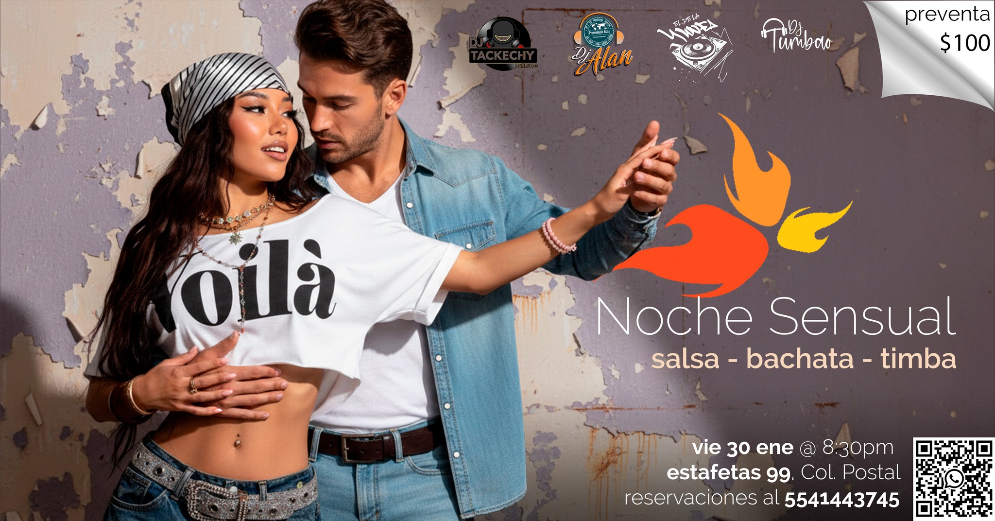 Noche Sensual: salsa, bachata & timba