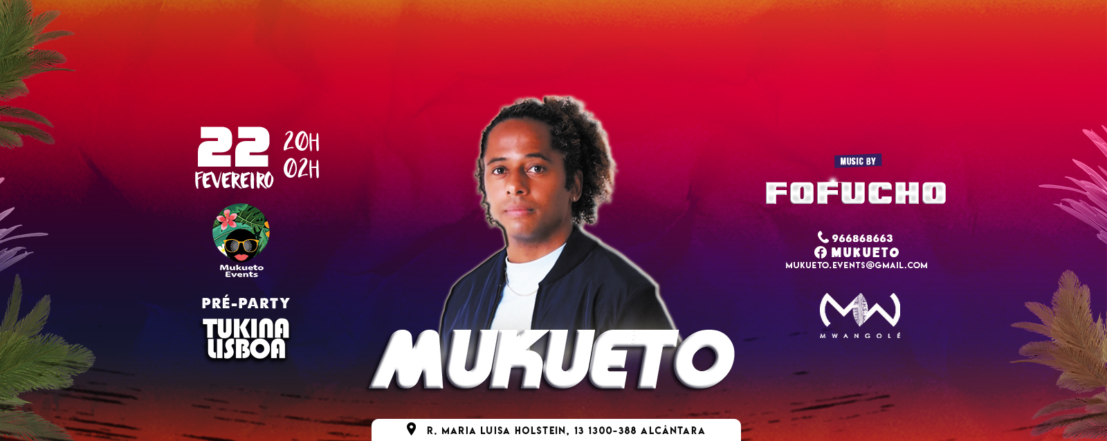 Mukueto no Mwangolé Pré-Party Tukina Lisboa
