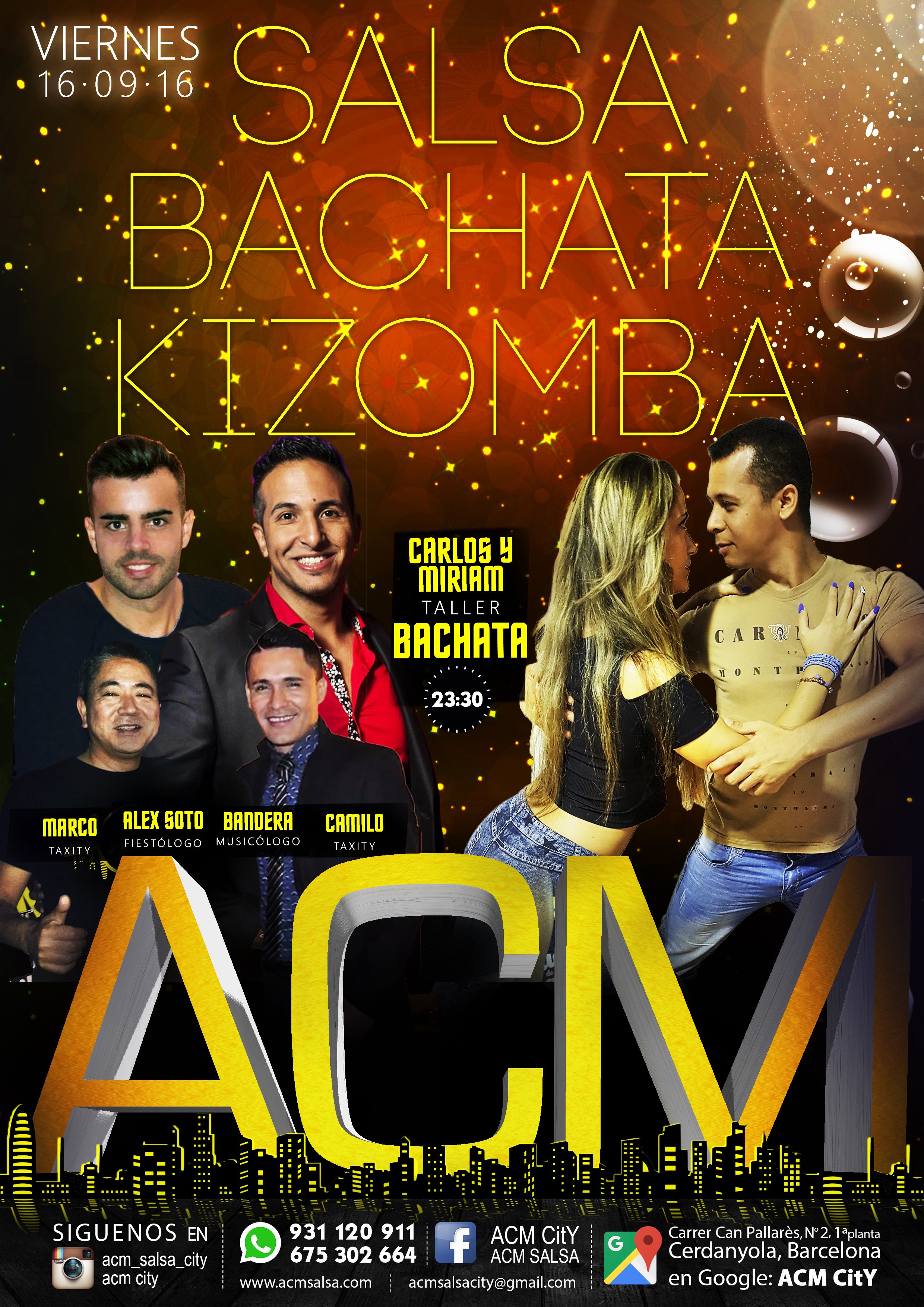 SALSA, BACHATA, KIZOMBA